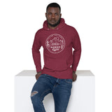 Antwerp 1920 - Hoodie - Maroon/Black (Print on Demand)