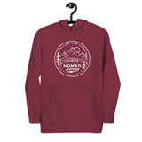 Antwerp 1920 - Hoodie - Maroon/Black (Print on Demand)